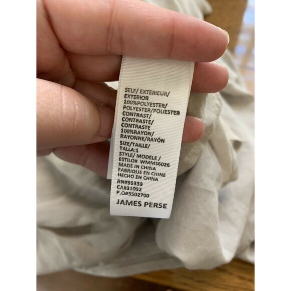 NEW James Perse Los Angeles Silver Tank‎ Midi Dress Size 1 MSRP $400 - Picture 6 of 7